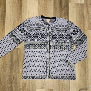 L.L.Bean XL Womens Winter Sweater Christmas